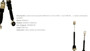 Imagen de JGO CABLE CAMBIO VELOCIDAD RENAULT KANGOO II 1.6 08. . .